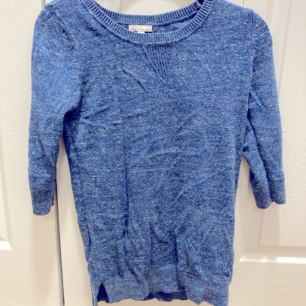 Gap Maternity Sz XS Blue Sweater